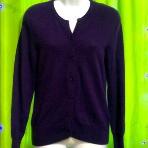 privé purple cashmere sweater